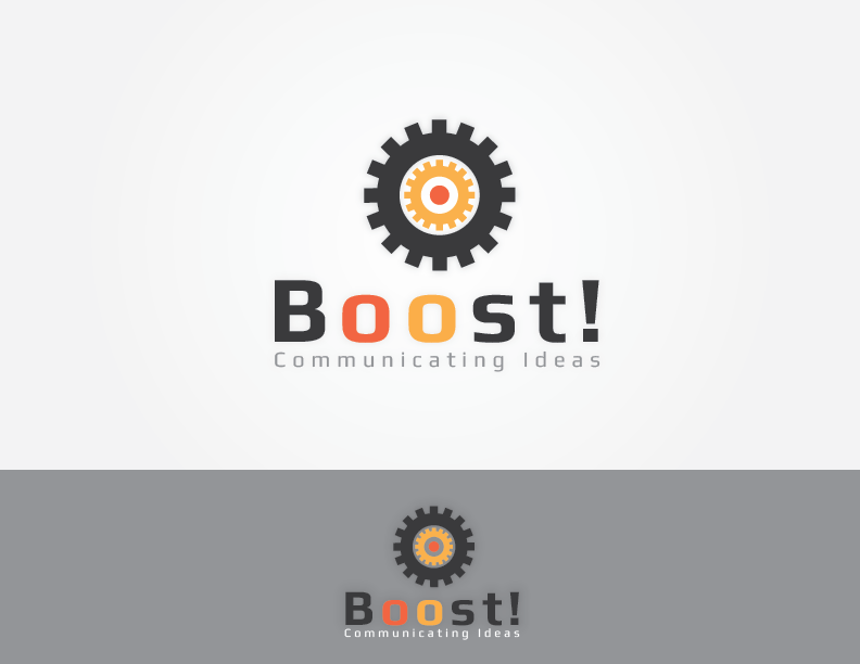Modern Professional Marketing Logo Design For Boost Tag Line Communicating Ideas By Jaime Sp Design 451272
