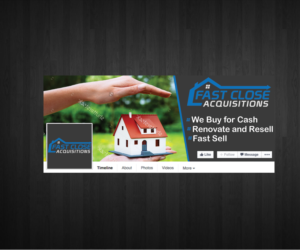 Facebook Design by Anna  for Fast Close Acquisitions, LLC | Design: #9937861