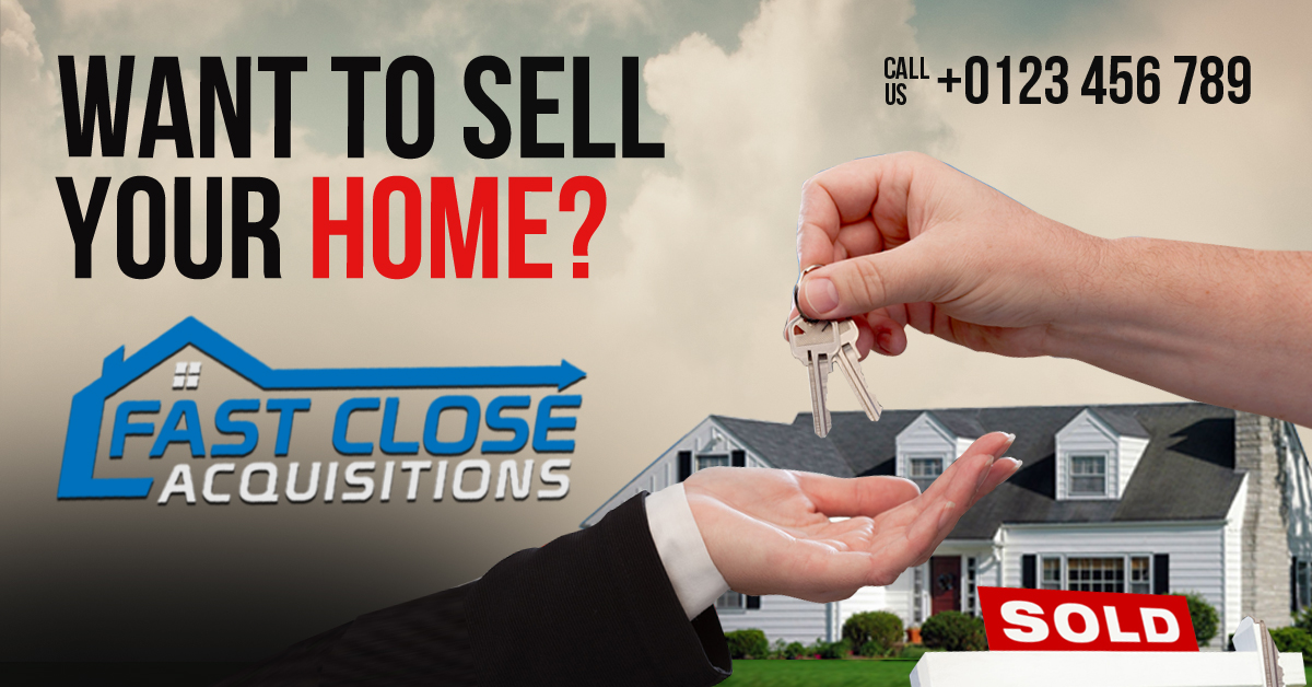 Facebook Design by Gfx.26™ for Fast Close Acquisitions, LLC | Design #9920428