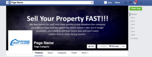 Facebook Design by SL Creations for Fast Close Acquisitions, LLC | Design: #9940815