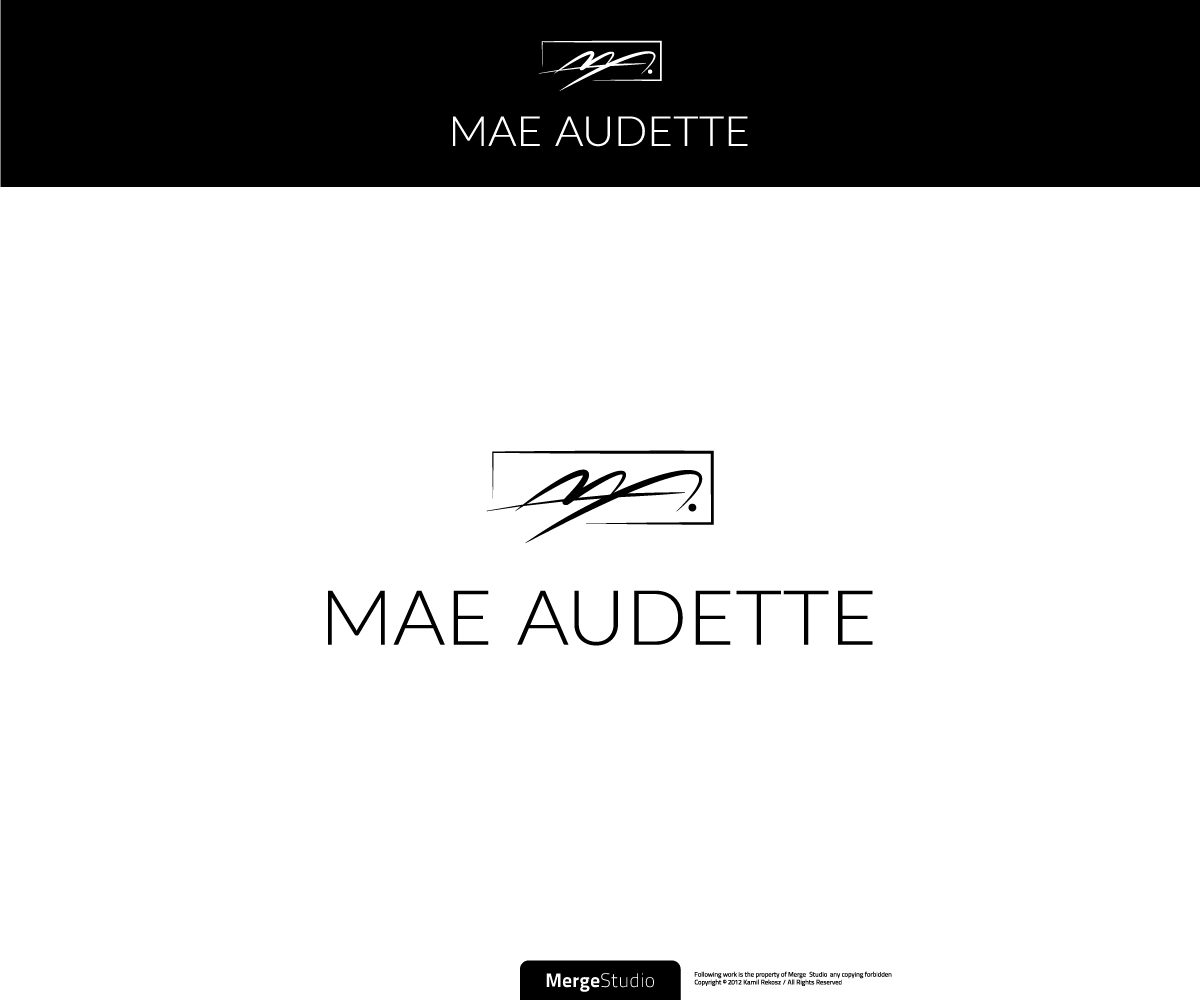 Logo Design by MergeStudio for MAE AUDETTE | Design #2167063