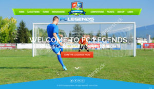 Web Design by pb for FCLegends | Design: #10012838