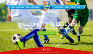 Web Design by pb for FCLegends | Design: #10012840