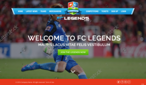 Web Design by pb for FCLegends | Design: #9941171