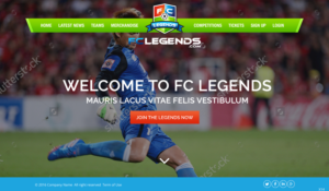 Web Design by pb for FCLegends | Design: #9941172