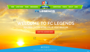 Web Design by pb for FCLegends | Design: #9980342