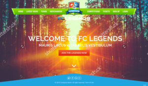 Web Design by pb for FCLegends | Design: #9980346