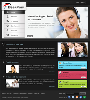 Web Design by pb for BearPaw Corporation | Design: #451704