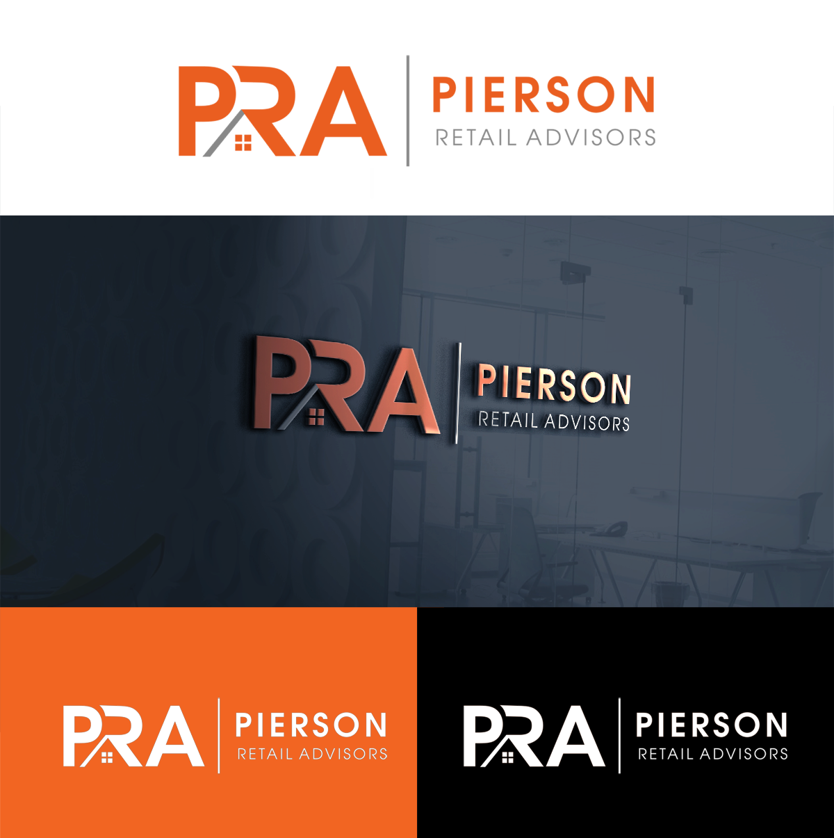 Logo Design by Creative™ for Pierson Retail Advisors | Design #10095812