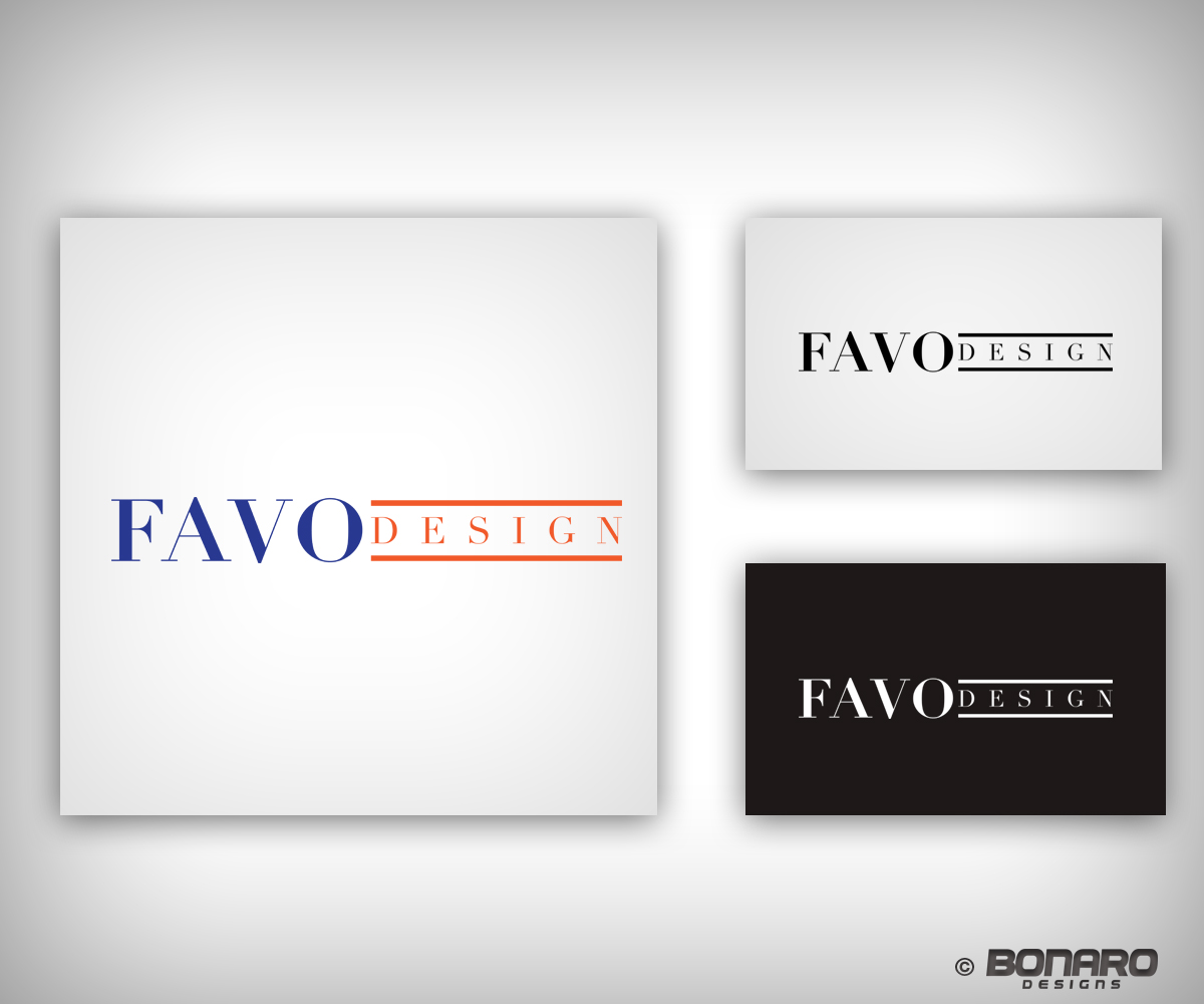 Logo Design by Bonaro Designs for Favo Design | Design #2193935