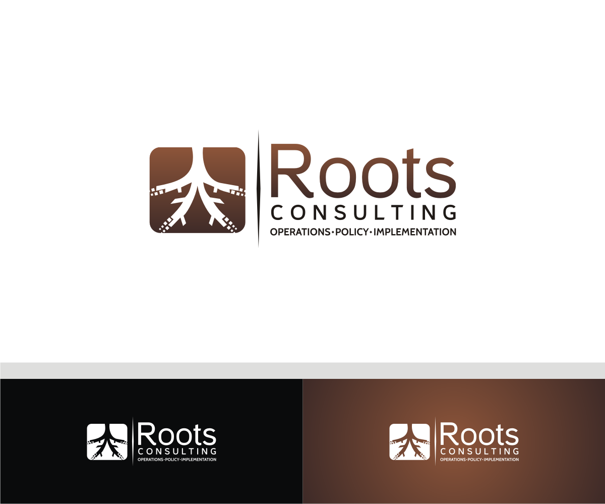 Logo Design by T I K H E - L M W for Roots Consulting | Design #9937623