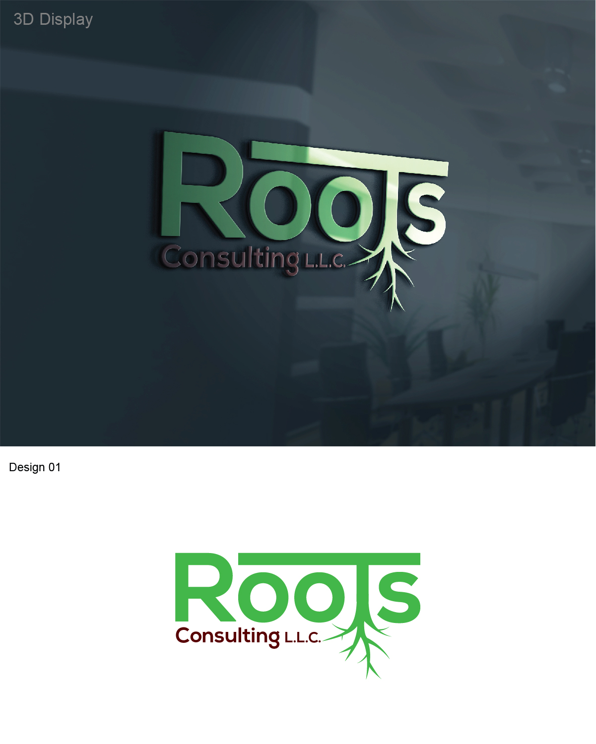 Diseño de Logo por 3Guys para Roots Consulting | Diseño #9927317