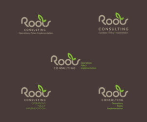Logo Design by Rflames for Roots Consulting | Design: #9930724