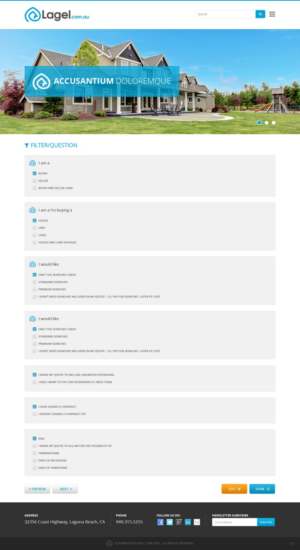 Web Design par pb pour ce projet | Design : #9923585