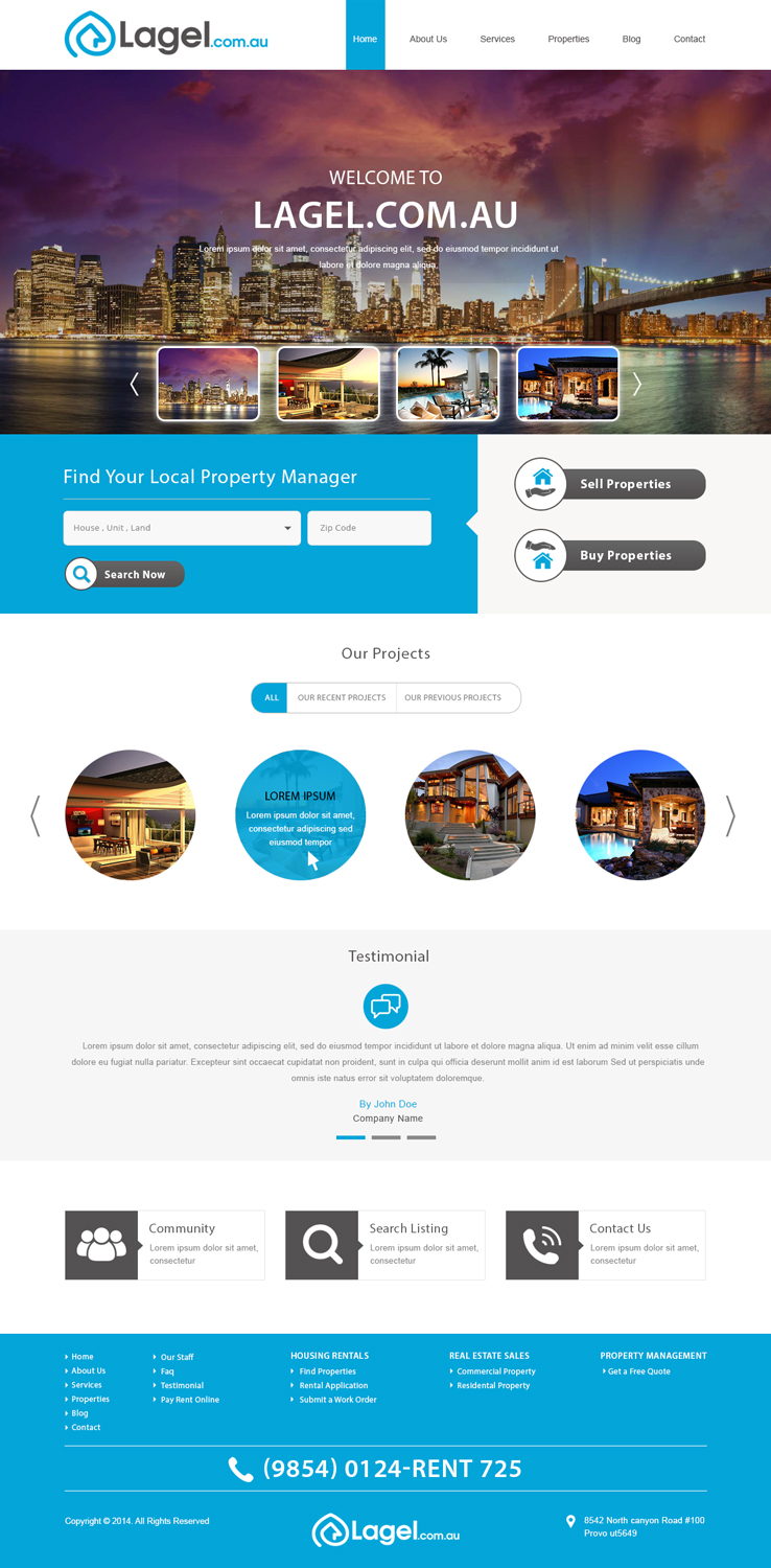 Web Design par Designtraffix pour ce projet | Design #10103511