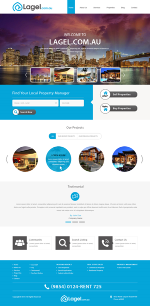Web Design par Designtraffix pour ce projet | Design : #10103511