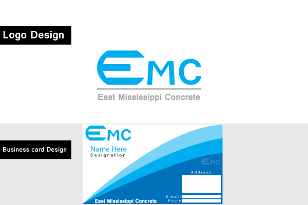 Business Card Design by Gaurav for East Mississippi Concrete | Design #9919955