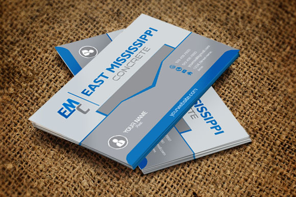Business Card Design by gayathrik2244 for East Mississippi Concrete | Design #10105264