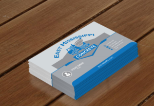 Business Card Design by gayathrik2244 for East Mississippi Concrete | Design: #10122462
