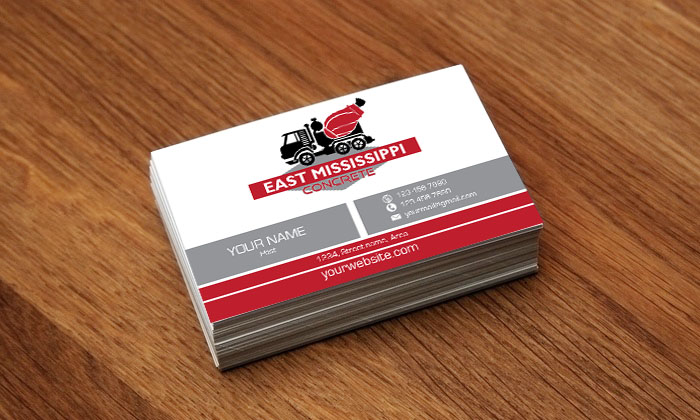 Business Card Design by gayathrik2244 for East Mississippi Concrete | Design #9920454