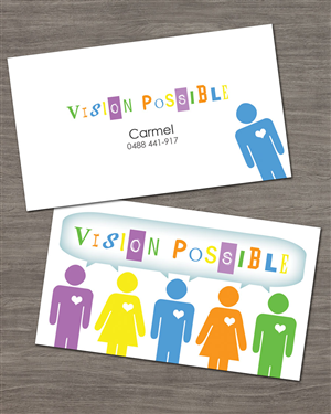 Vision Possible | Visitenkarten-Design von Nina Bain