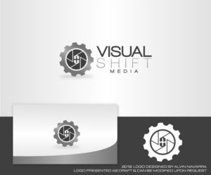 Logo Design by alvinnavarra for Visual Shift Media | Design #10180752