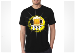 titans american craft beer t-shirt | Design de T-shirt par Vicez