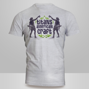 titans american craft beer t-shirt | Design de T-shirt par Kero