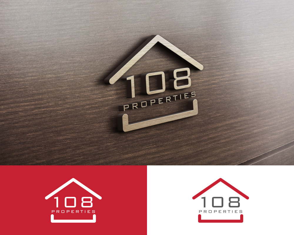 Logo Design by FAMous_Designs for 108 Properties | Design #9927573