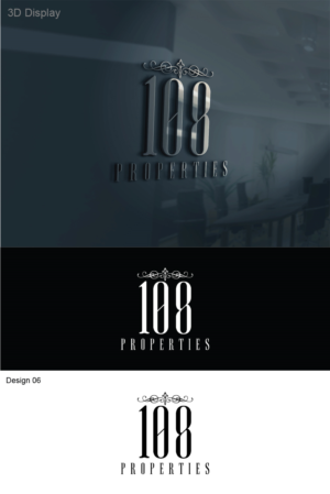 Logo-Design von 3Guys für 108 Properties | Design: #10165023