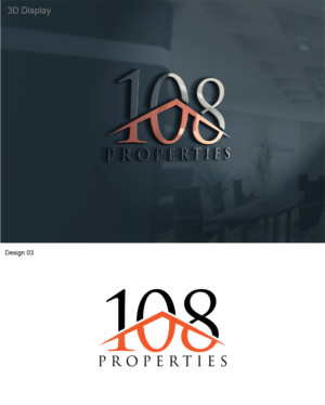 Diseño de Logo por 3Guys para 108 Properties | Diseño: #9939481