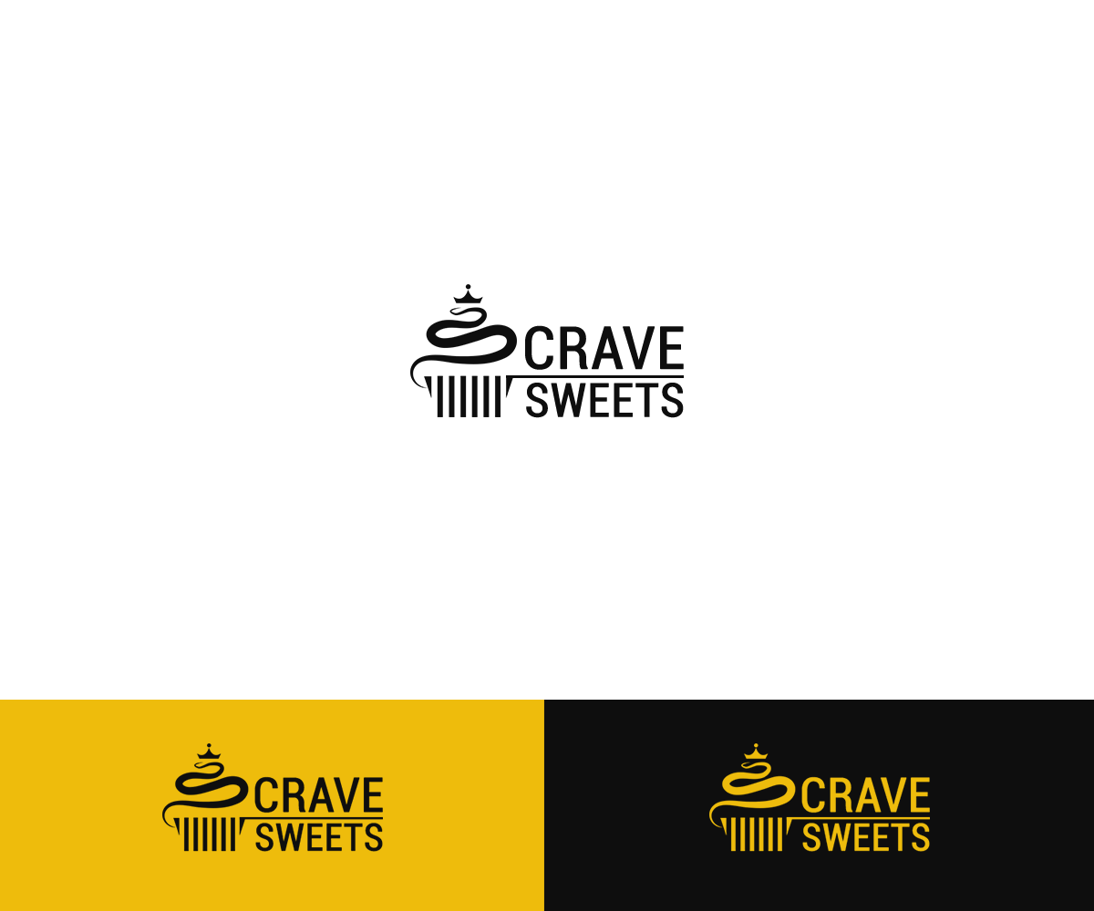Logo Design by DEZIGN RABBIT for Crave Sweets | Design #10269928
