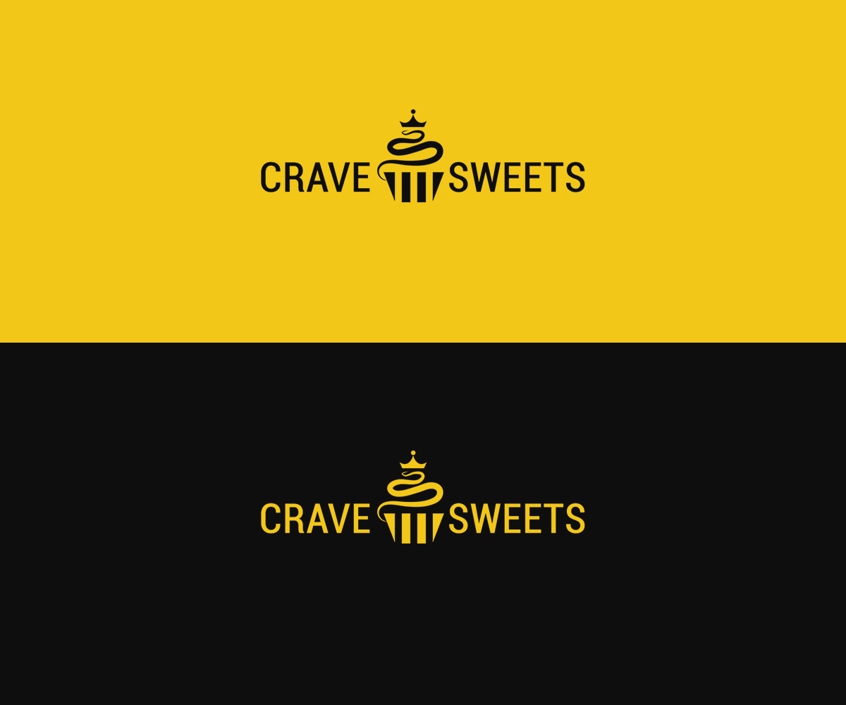 Logo Design by DEZIGN RABBIT for Crave Sweets | Design #10270827