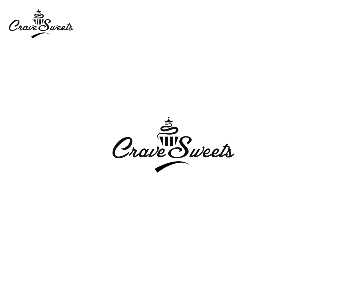 Logo Design by DEZIGN RABBIT for Crave Sweets | Design #10270873