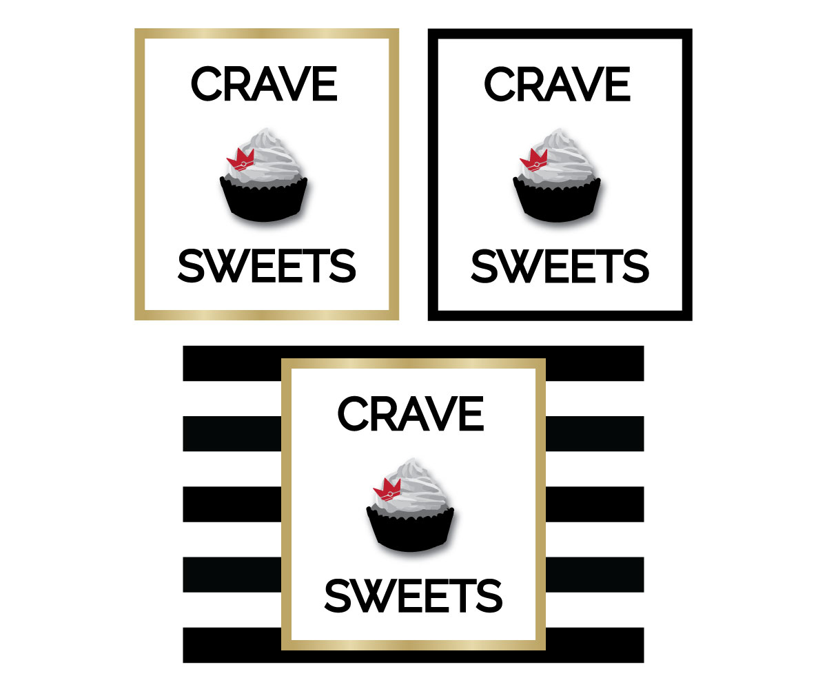 Logo-Design von HMSDesign für Crave Sweets | Design #10275824