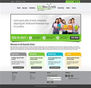 Wordpress Design by Chikki for this project | Design #2228890