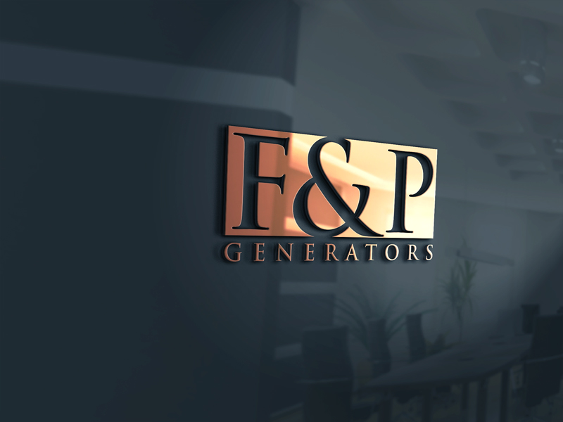 Diseño de Logo por designstudio007 para F & P Generators | Diseño #10055328