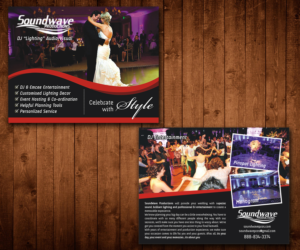 Postcard Design by Designers Hub for SoundWave Productions Inc. | Design: #9956442