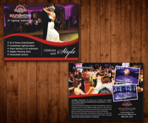 Postcard Design by Designers Hub for SoundWave Productions Inc. | Design: #9983802