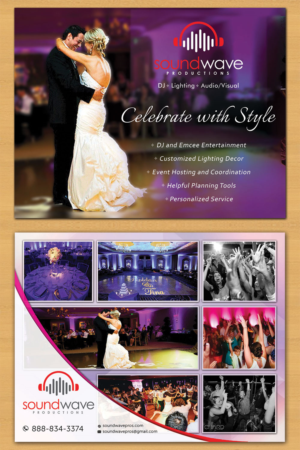 Postcard Design by Aether Designs for SoundWave Productions Inc. | Design #10139834