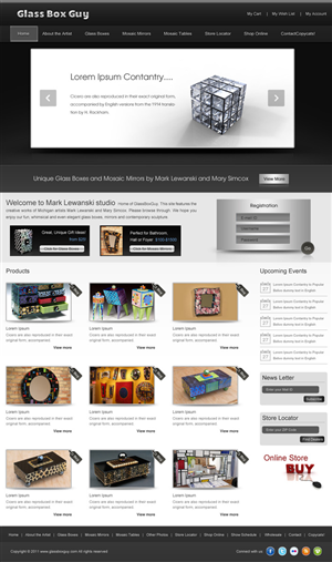 Web Design by pb for this project | Design: #446770