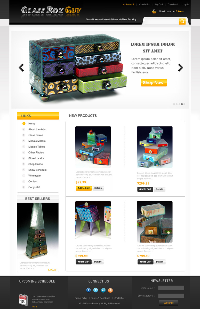 Web Design by pb for this project | Design #446929