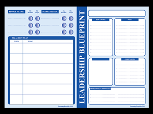 Re-design a training handout - Leadership Blueprint