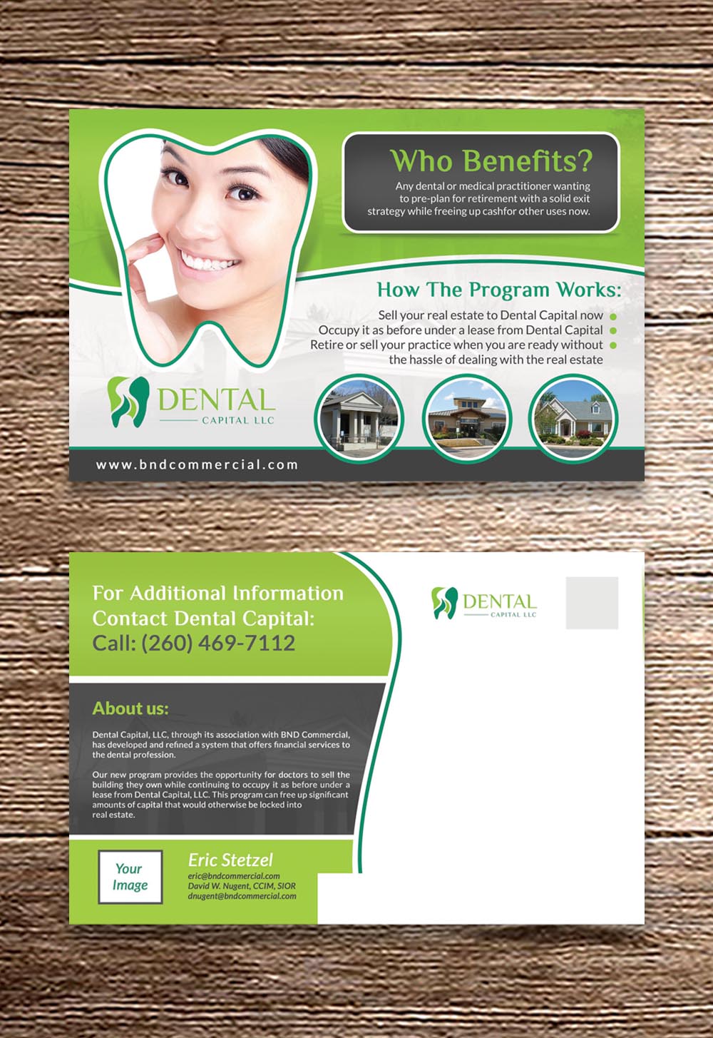 Postcard Design by debdesign for bnd commercial | Design #9950397
