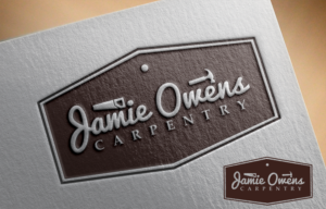 Logo Design by krcngl for Jamie Owens Carpentry | Design: #9967320