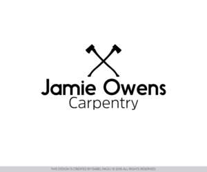 Logo Design by isabel.paoli for Jamie Owens Carpentry | Design: #10048426