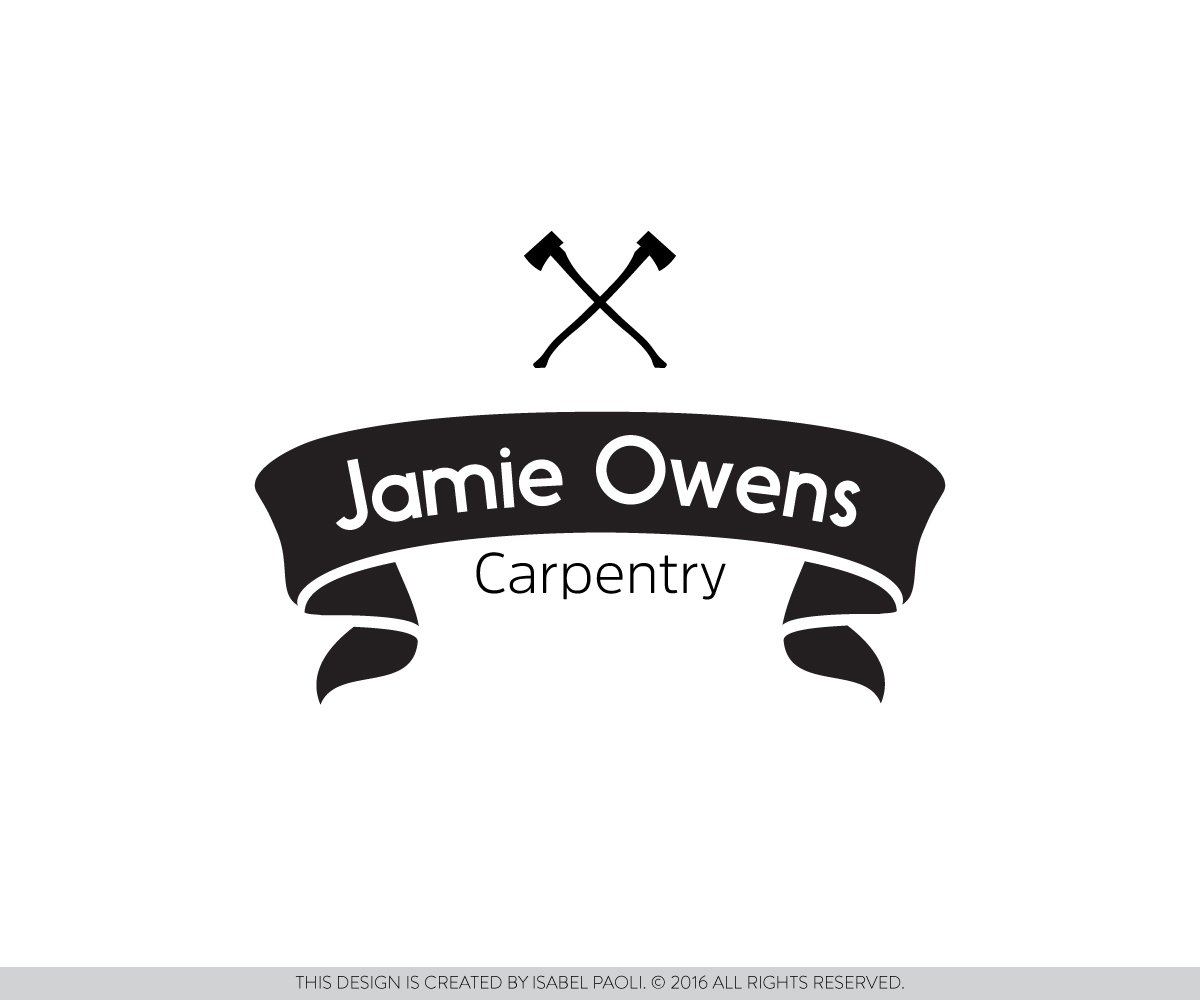 Diseño de Logo por isabel.paoli para Jamie Owens Carpentry | Diseño #10048427