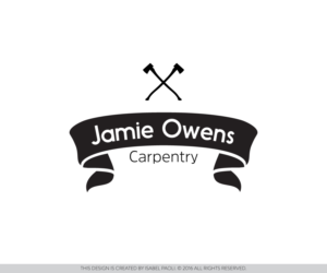 Logo Design by isabel.paoli for Jamie Owens Carpentry | Design: #10048427