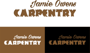 Logo Design by GermanDesigns for Jamie Owens Carpentry | Design: #9948398