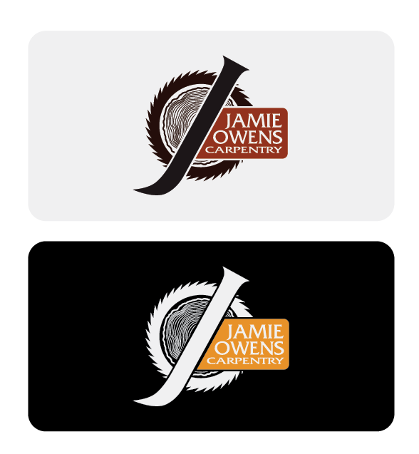 Logo Design by Zura Samushia for Jamie Owens Carpentry | Design #10144121